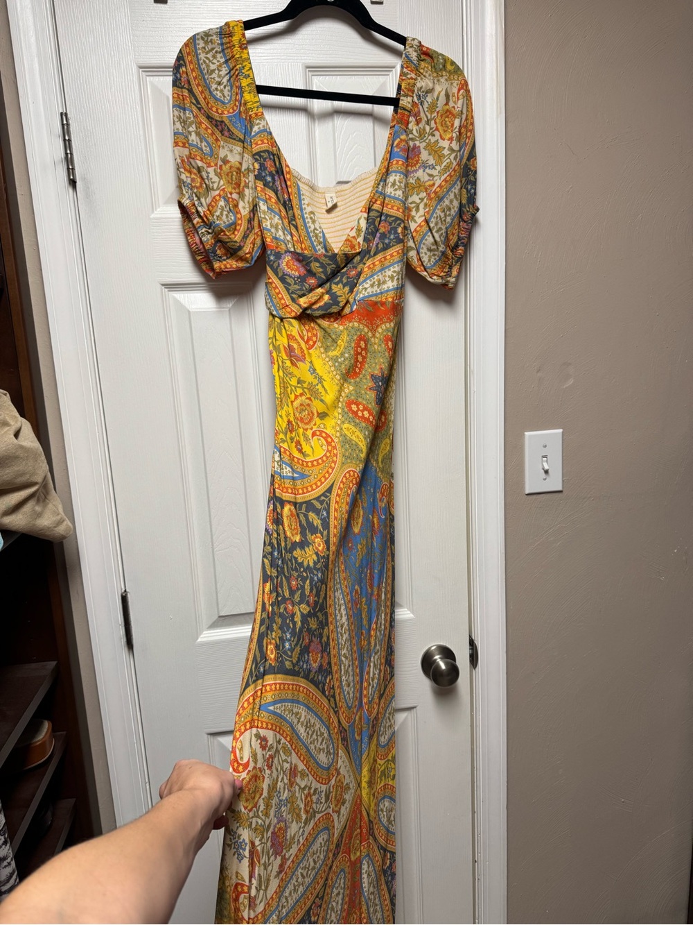 Spell Belladonna Kaleidoscope Maxi Dress - Size M - Like New